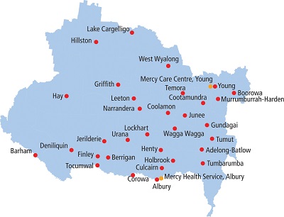 Murrumbidgee LHD Map