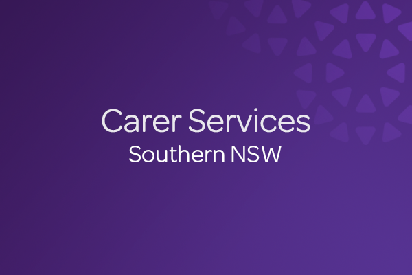 Carer Advocate providing support to a family living with mental illness in Southern NSW
