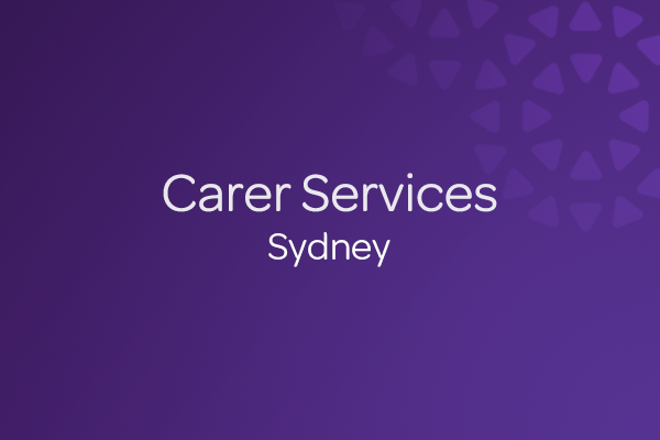 Carer Advocate providing support to a family living with mental illness in Sydney.